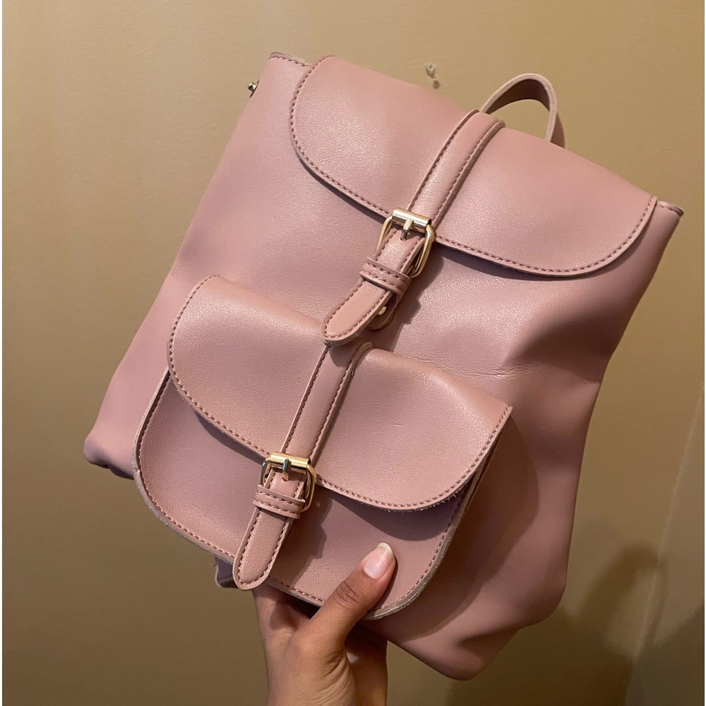 Cute pink backpack